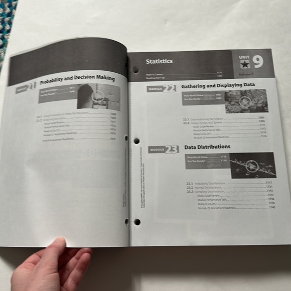 Houghton Mifflin Harcourt Algebra 2 Volume 1 - Picture 12 of 13